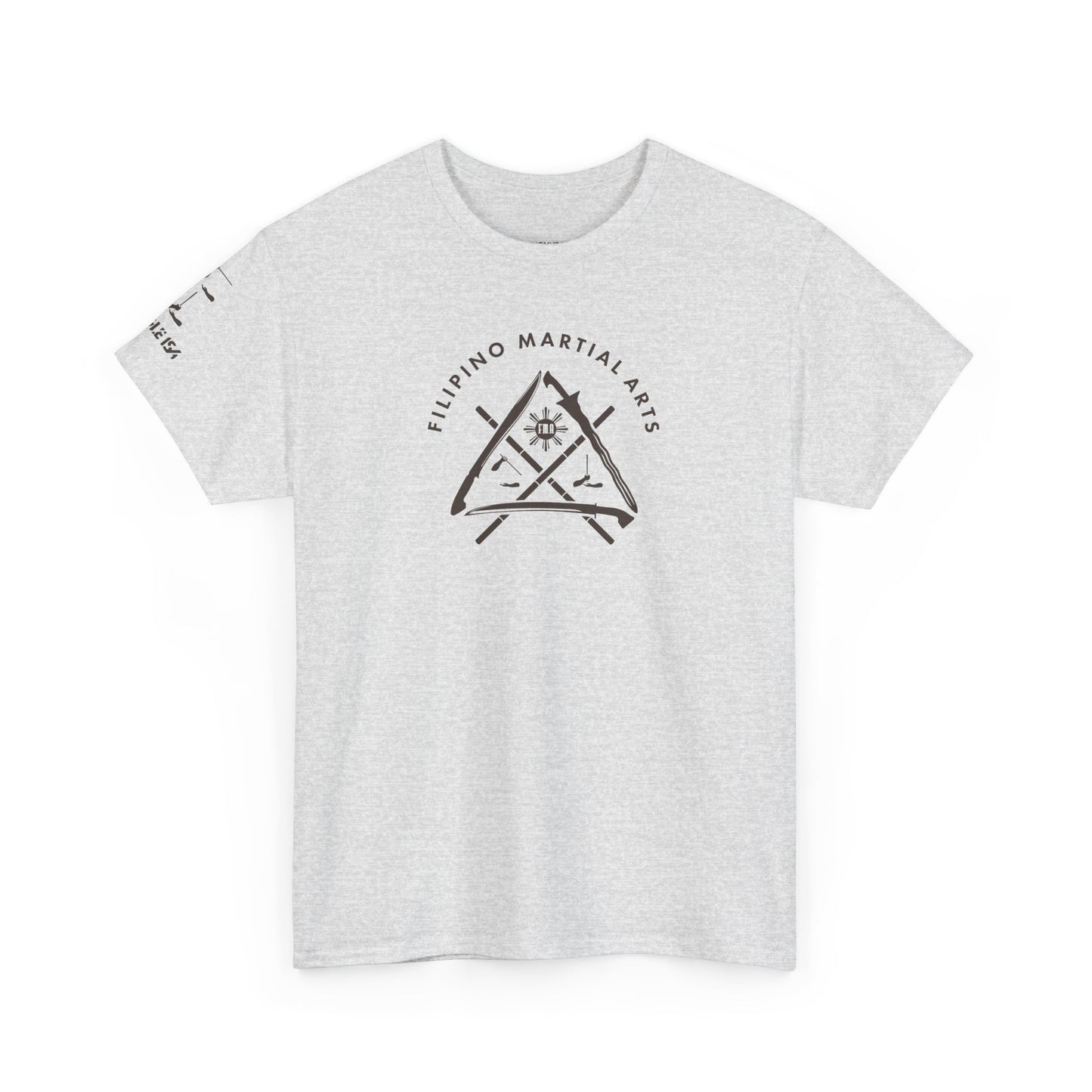 FMA Triangle Emblem Tee with "Angle ISA" Sleeve Design