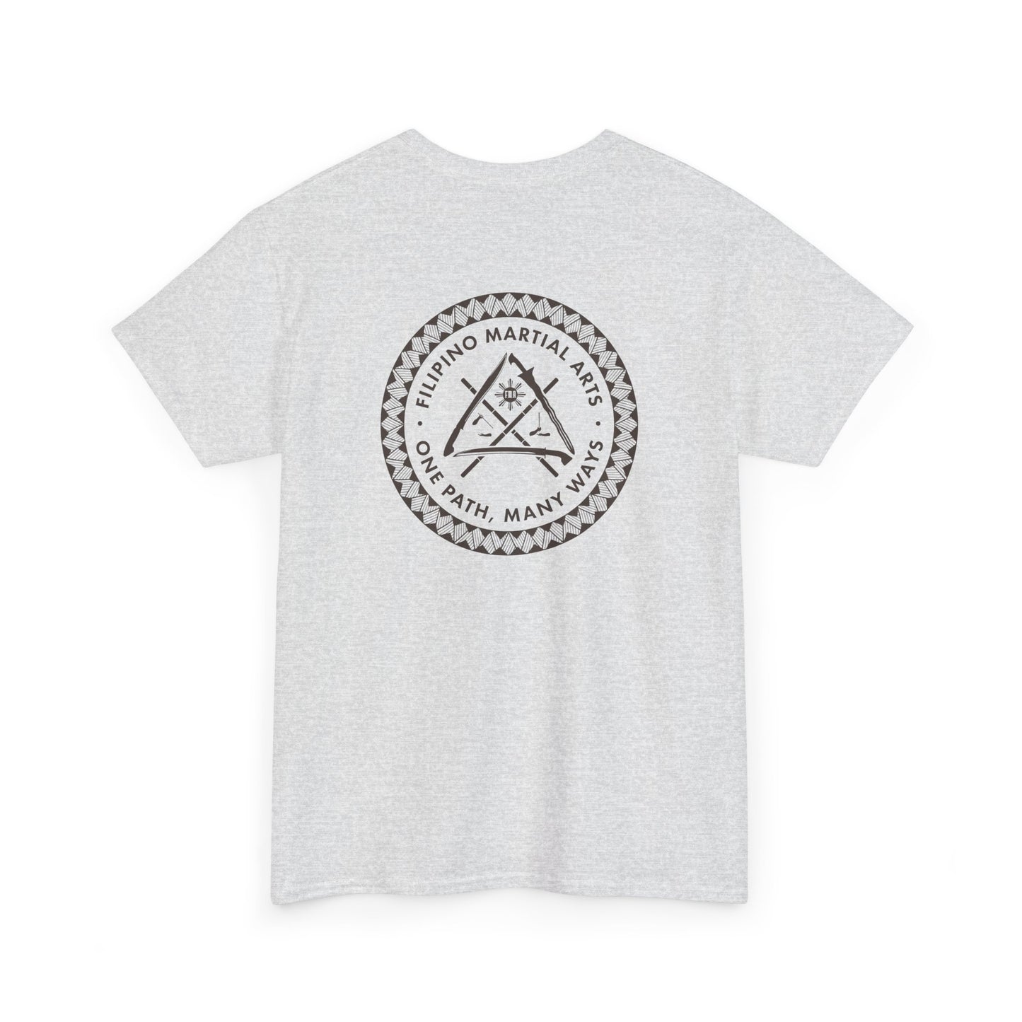 "One Path, Many Ways" Filipino Martial Arts Tribal Emblem Tee