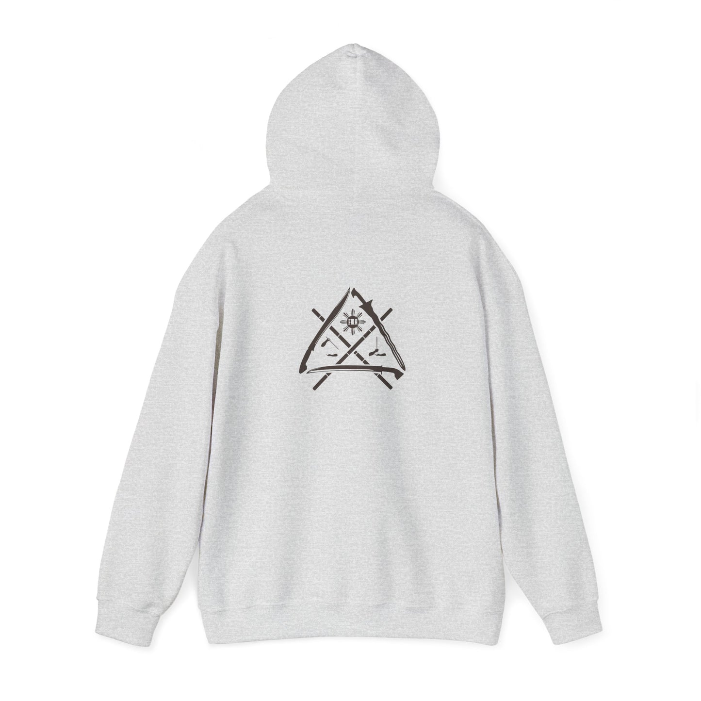 FMA Triangle Graphic Hoodie Pullover – Dual-Sided Design