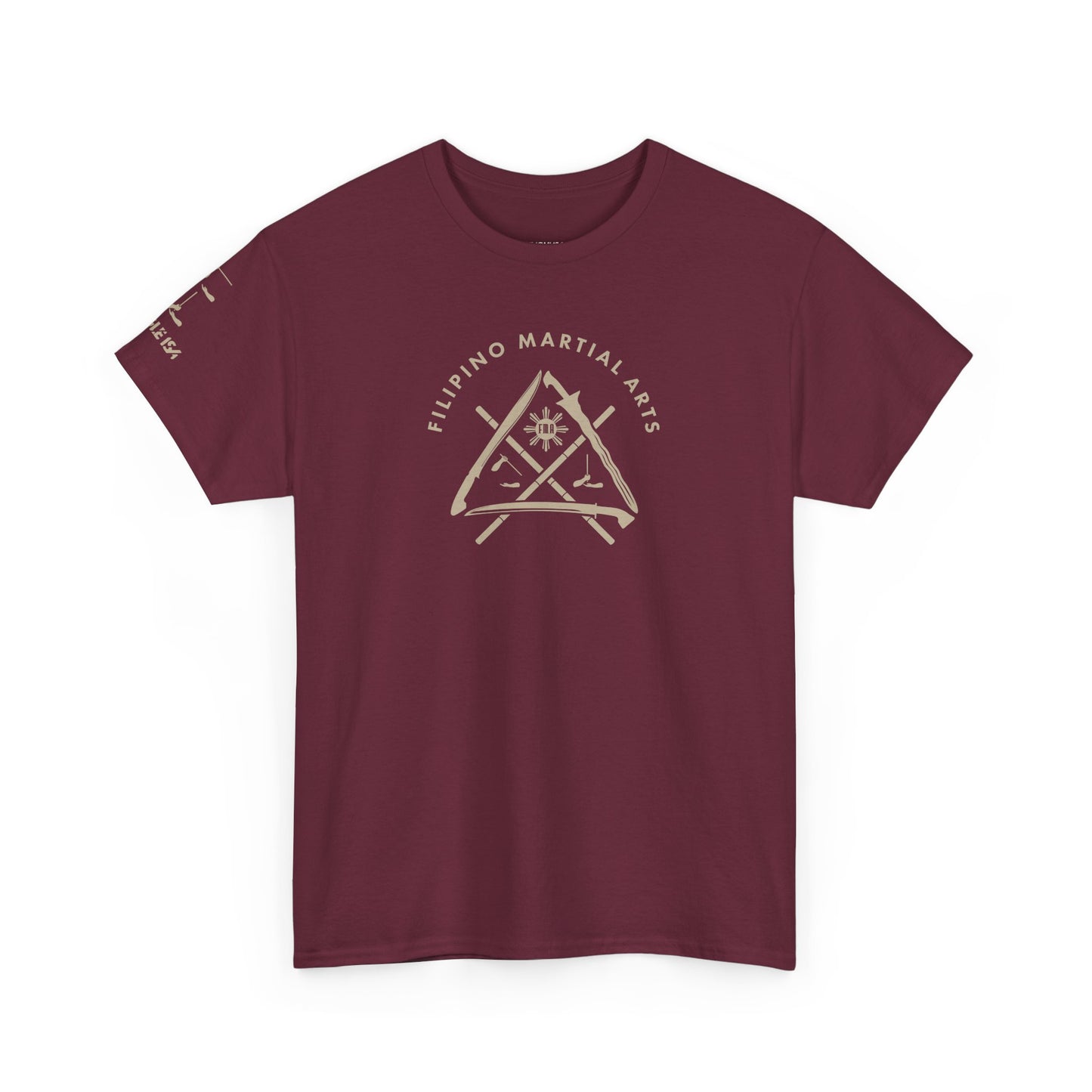 FMA Triangle Emblem Tee with "Angle ISA" Sleeve Design