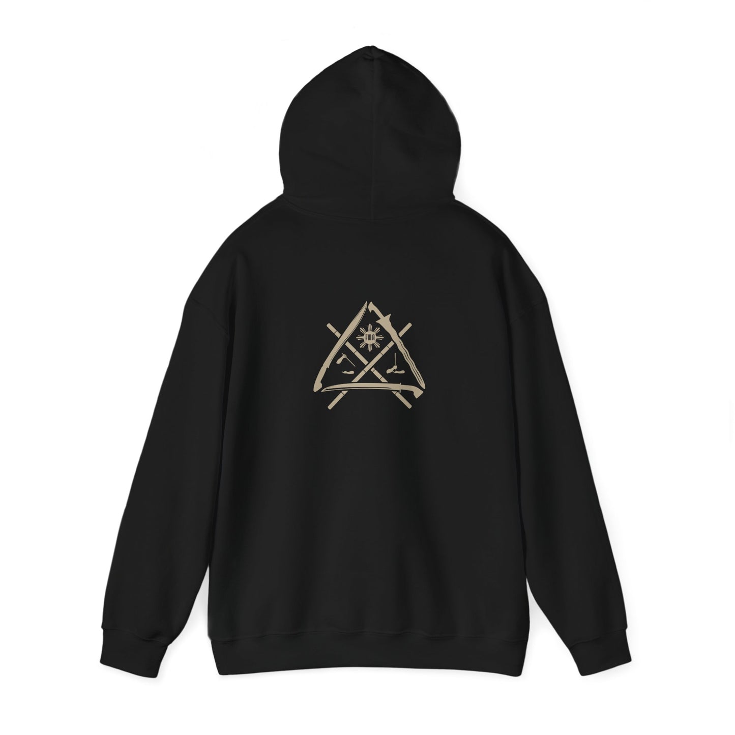 FMA Triangle Graphic Hoodie Pullover – Dual-Sided Design